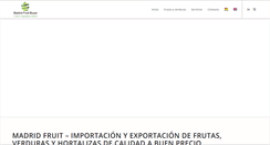 Desktop Screenshot of madridfruit.com